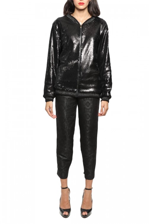 Veste Bomber Sequin