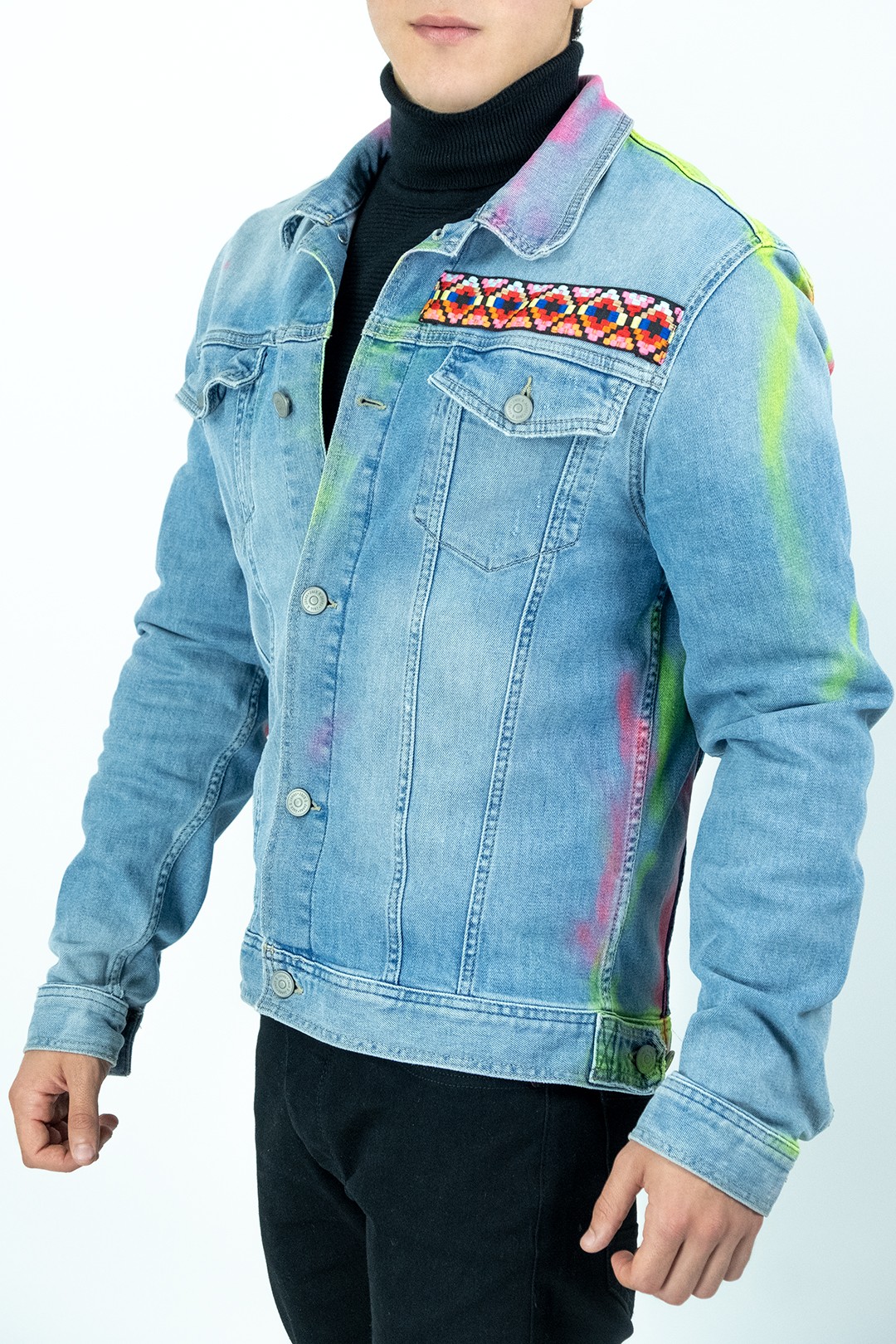 Veste en jean joker clearance