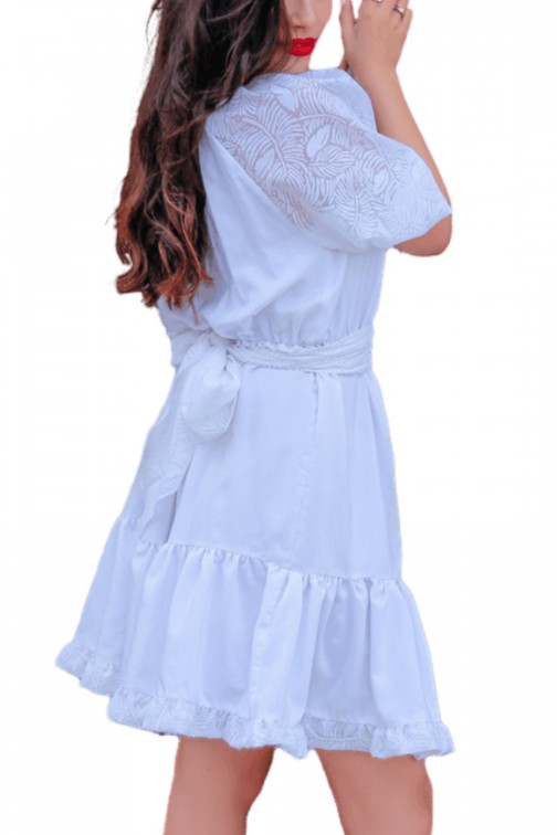 Robe manche raglan