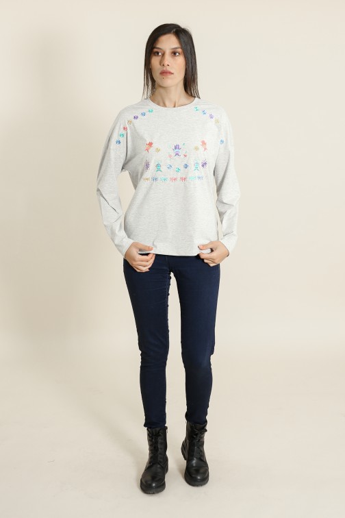 T-Shirt Lyna gris