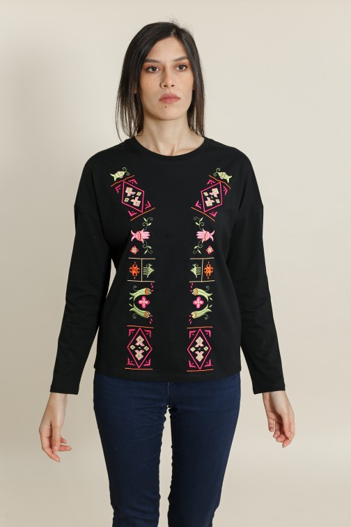 T-Shirt Berbère Noir