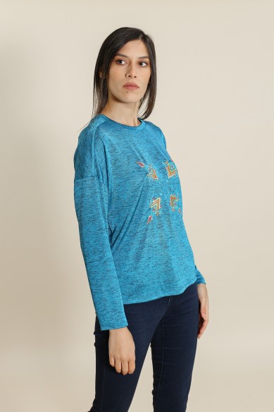 T-Shirt Zina Bleu