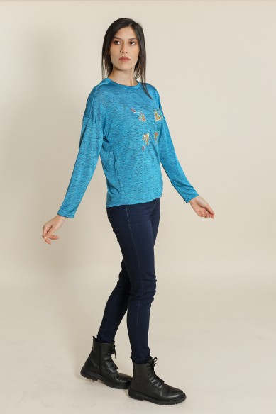 T-Shirt Zina Bleu