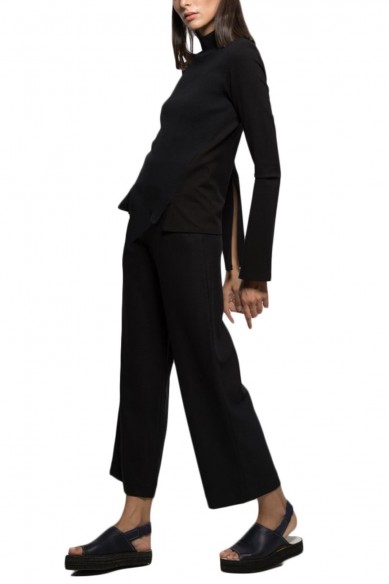 Architectural knit top