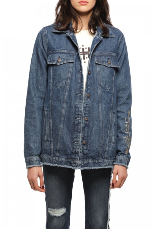 VESTE EN JEAN BLEU