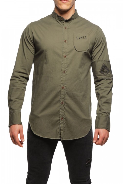 CHEMISE VERTE