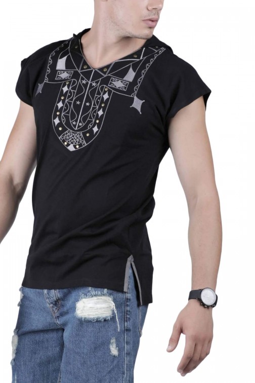T-SHIRT JEBBA NOIR