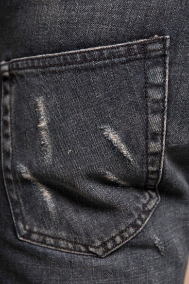 PANTALON JEAN HOMME BLEU DÉLAVÉ