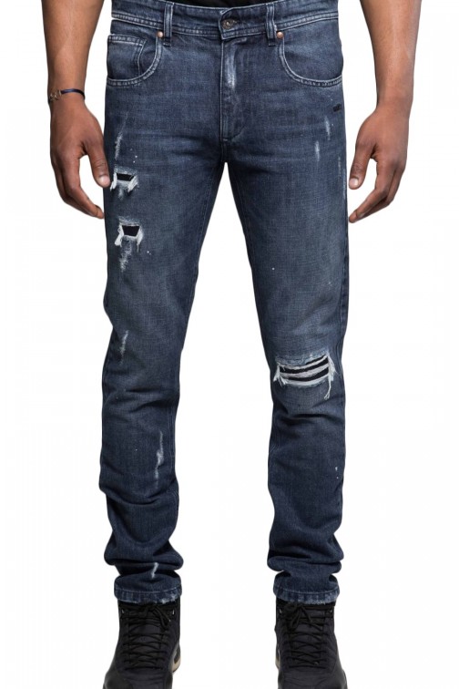 PANTALON JEAN HOMME BLEU...